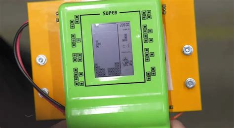 YouTuber Creates Nuclear Powered Handheld Tetris Console