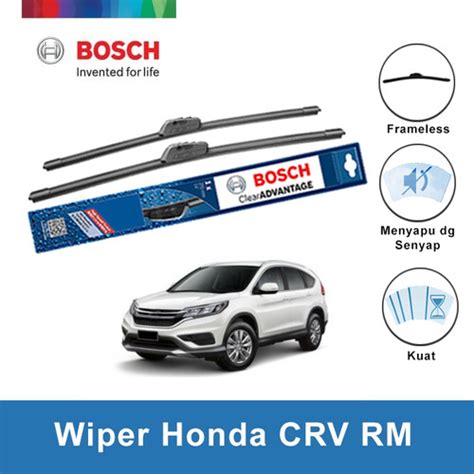 Promo Bosch Sepasang Wiper Mobil Honda CRV RM Frameless Advantage 26