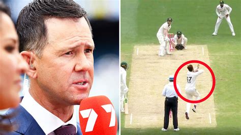 Ricky Ponting stuns with commentary act amid David Warner's dismissal in final Test - Yahoo Sport