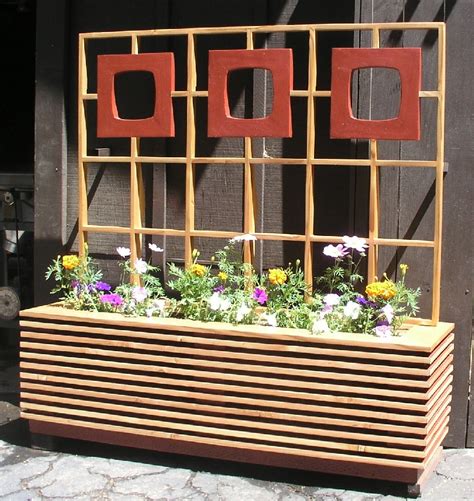 Custom Wood Planter Boxes Iola Devall