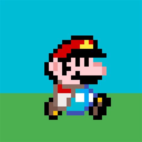 Mario Walking Animated 