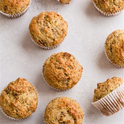 Banana Bran Muffins Recipe Baked By An Introvert