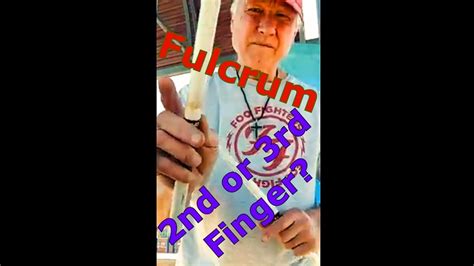 How To Drum Stick Matched Grip Nd Or Rd Fingers Of Fulcrum For More