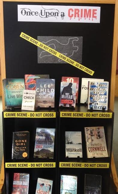 Library Displays: Once upon a crime