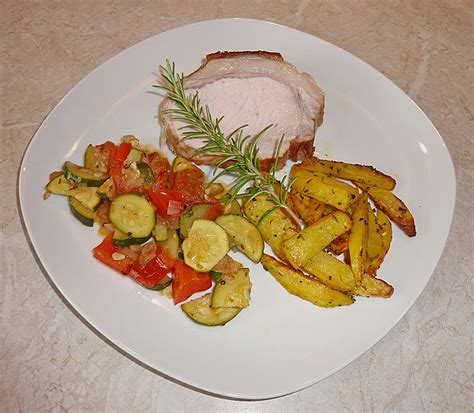 Krustenbraten Mit Balsamico Schalotten Von Sivi Chefkoch De