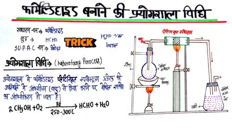 formaldehyde banane ki prayogshala vidhi फरमलडहईड बनन क