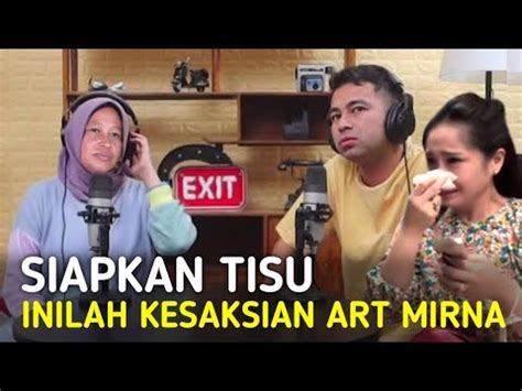 Tangis Raffi Ahmad Pecah Saat Art Jessica Menceritakan Kejadian Pilu