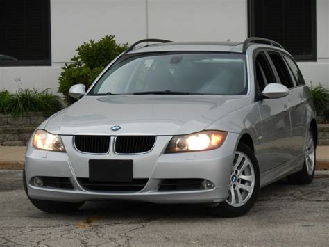 2007 Bmw 3 Series 328xi Awd 4dr Wagon 91277 Miles Silver Wagon 30l I6