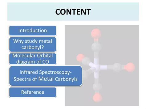 Metal Carbonyls Ppt