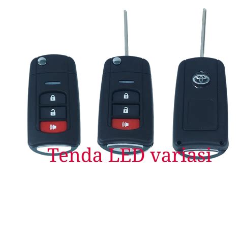 Jual Casing Remote Kunci Lipat Flip KEY TOYOTA NEW RUSH 2010 2015