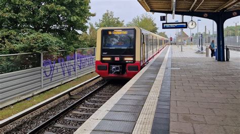 Mitfahrt In Der S Von Blankenburg Bis Treptower Park In Der Br