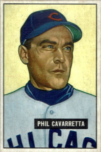 Phil Cavarretta X All Star Nl Mvp Nl Batting Title Obp