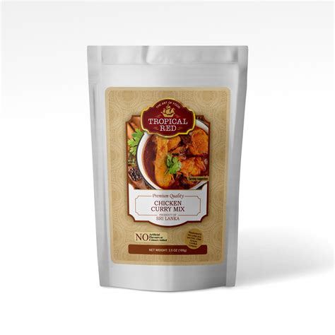 Chicken Curry Mix Powder (100g) – Tropical Red Usa