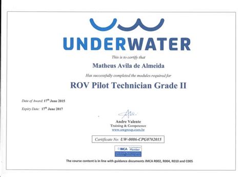 ROV Pilot Technician Grade II | PPT