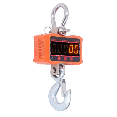 Electronic Crane Scale Red Green Led Display High Accuracy Heavy Duty