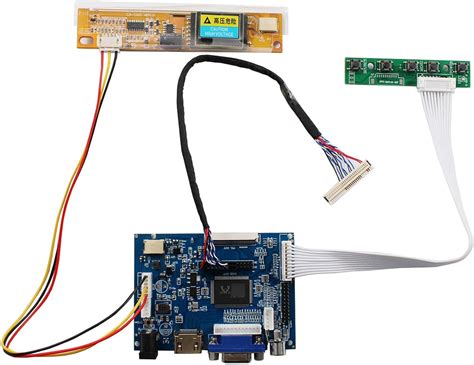 VSDISPLAY HDMI VGA 2AV LVDs Controller Board für 14 1 Zoll 15 4 Zoll