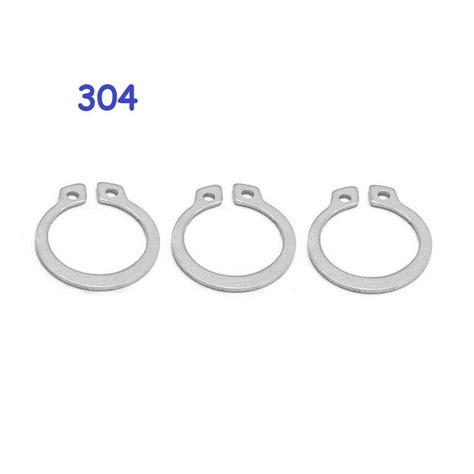 Stainless Steel External Circlips Retaining Rings Snap CirClip 6mm