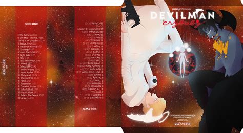 Devilman Crybaby LP Cover Behance