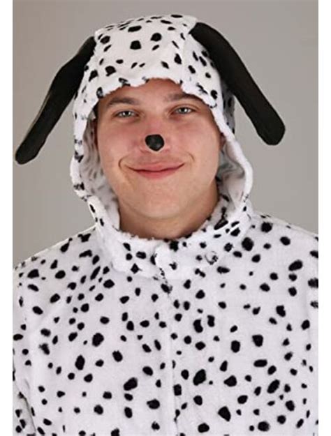 Buy Fun Costumes Adult Dalmatian Costume Black Spotted Dalmatian Dog Jumpsuit online | Topofstyle