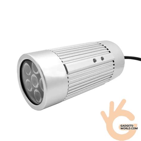 ИК подсветка для камеры узкоугольная 20° LONGSE WB-01, невидимая 940 нм ...