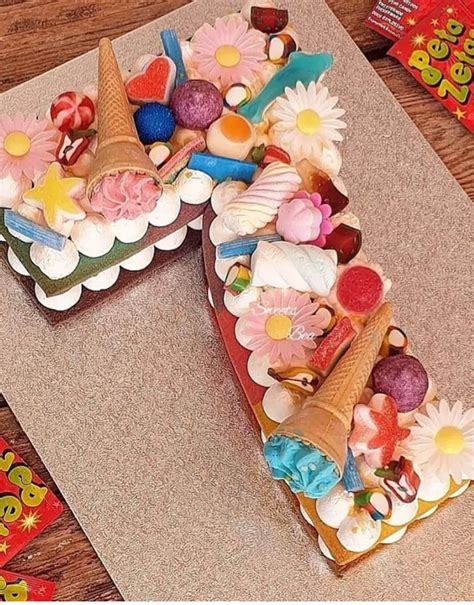 Beautiful Number Cake Designs - The Wonder Cottage