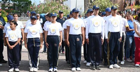 Realizan Guardia De Honor Y Encomienda Del Fuego Simb Lico Peri Dico Am