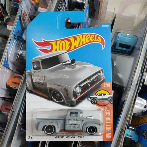 Hot Wheels Custom Ford Truck Rusty Design Shopee Malaysia