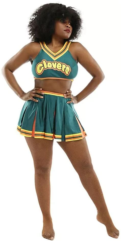 Anime Bring It On Cosplay Clovers Green Cheerleader Cosplay 47 Off