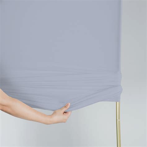 Spandex Arch Covers For Chiara Frame Backdrop 3pc Set Dusty Blue Cv