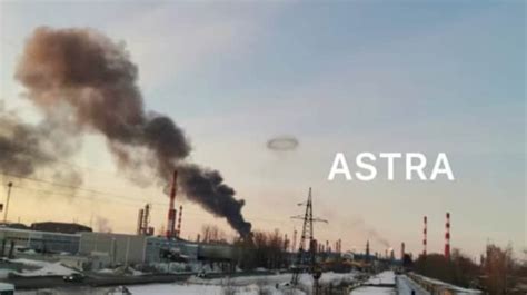 Ukraines Security Services Drones Attack Three Oil Refineries In