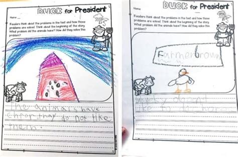 5 duck for president activities kindergarten with Free File