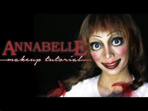 Annabelle Doll Makeup Tutorial | Halloween Series | Creepy doll makeup ...