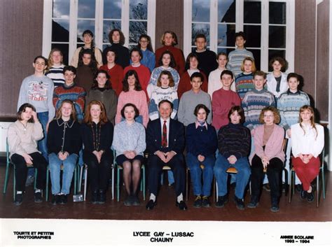 Photo De Classe Nd De Lyc E Gay Lussac Copains D Avant