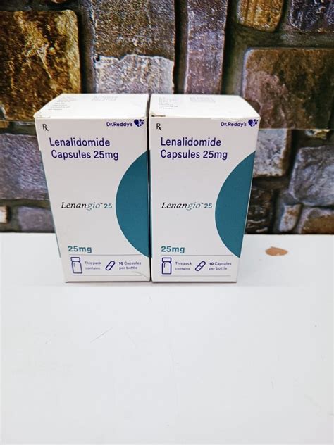 Dr Reddys Lenalidomide Lenangio 25 Mg 5 Capsule At Rs 1650 Bottle In