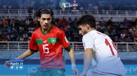 لحظة تأهل المنتخب الوطني المغربي لدور ربع نهائي كأس العالم لأقل من 17