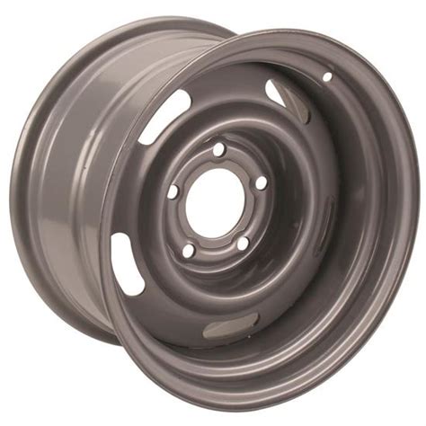 Speedway Steel Gm Style 15 Inch Rally Wheels 5 On 5 Inch Bolt Pattern