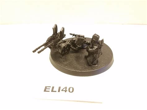 Warhammer 40k Death Korps Of Krieg Heavy Stubber Team Eli40 1924057272