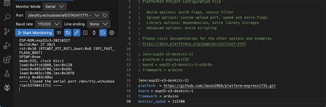 ESP32 S3 16MB SPI Flash no spram can't get it to work - PlatformIO ...