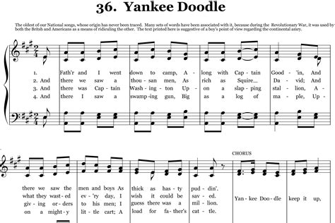 [最も選択された] song yankee doodle lyrics 273089-Connecticut state song ...