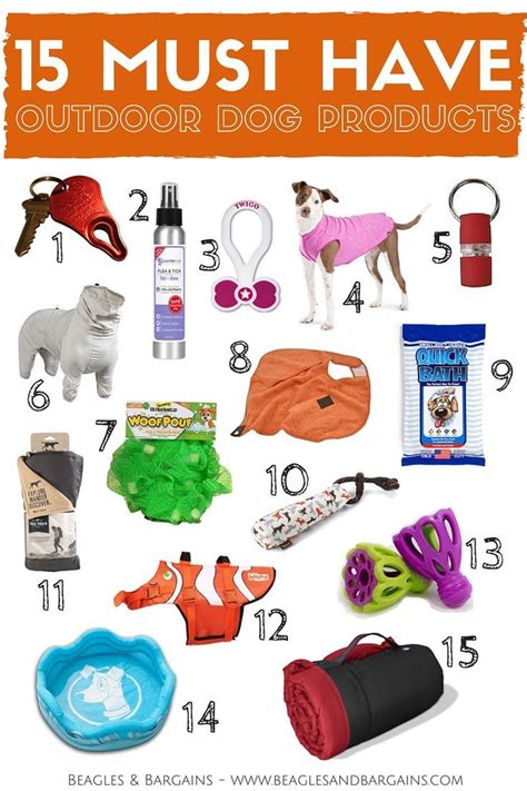 15 Must Have Outdoor Dog Products Dog Supplies List Outdoor Dog Dog