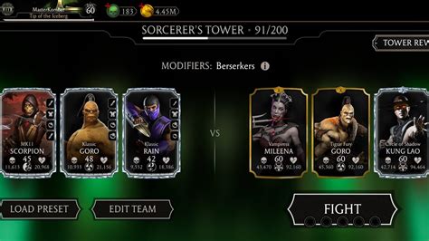 Sorcerer S Tower Fatal Fight Reward Mortal Kombat Mobile