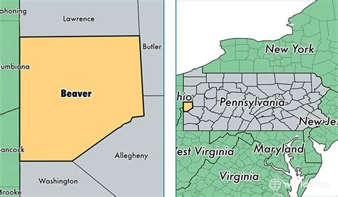 Map Of Beaver County Pa - Maping Resources