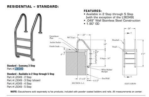 Review On Pool Ladders Best Swimming Pool Ladder Review This Year