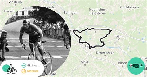 Wk Circuit Zolder Bokrijk Recreatieve Fietsroute Routeyou