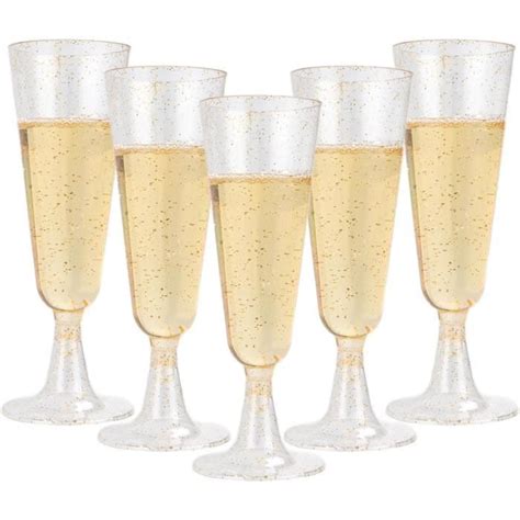 Lot De Fl Tes Champagne En Plastique De Ml Sans Bpa