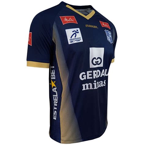 CAMISA GERDAU MINAS MASC MARINHO 2023 24 Nakal