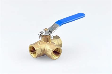 3 Way L Port Brass Ball Valve The Hose Shed Gladstone