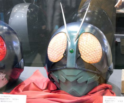 Wonder Festival 2023 mask of Kamen Rider and Kumoog appearing in "Shin ...