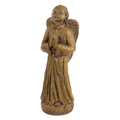 Large Praying Angel Solid Rock Stone Works