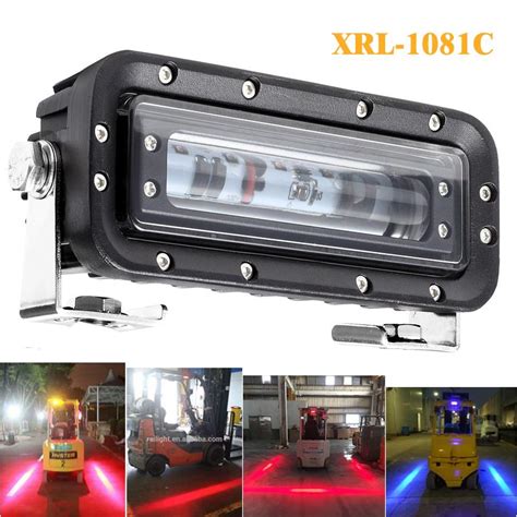 Xrll Cree Blue Led Forklift Peringatan Keselamatan Arrow Light Spot